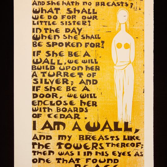 Plate Twenty Nine, from Song of Songsand Draw me after you: a visual song of songs