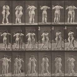 Plate Number 196.Two women dancing a waltz
