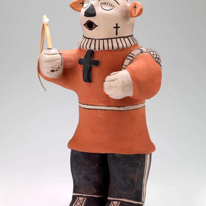 River Man with Black Cross
