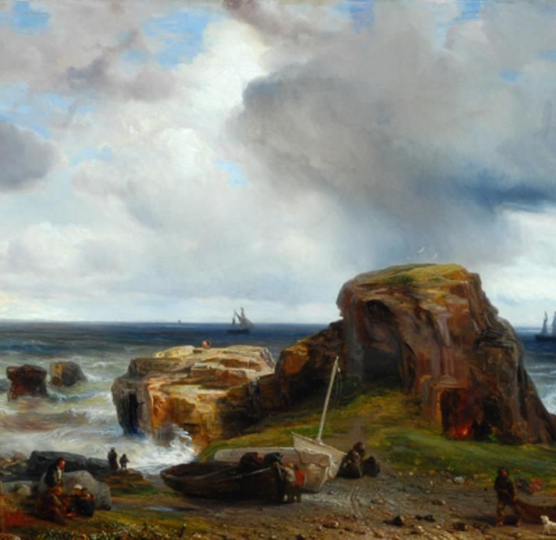 View on the coast of Scotland