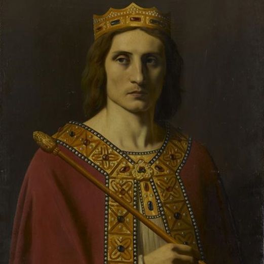 "Childéric II (vers 653-675) roi d'Austrasie de Neustrie et de Bourgogne"