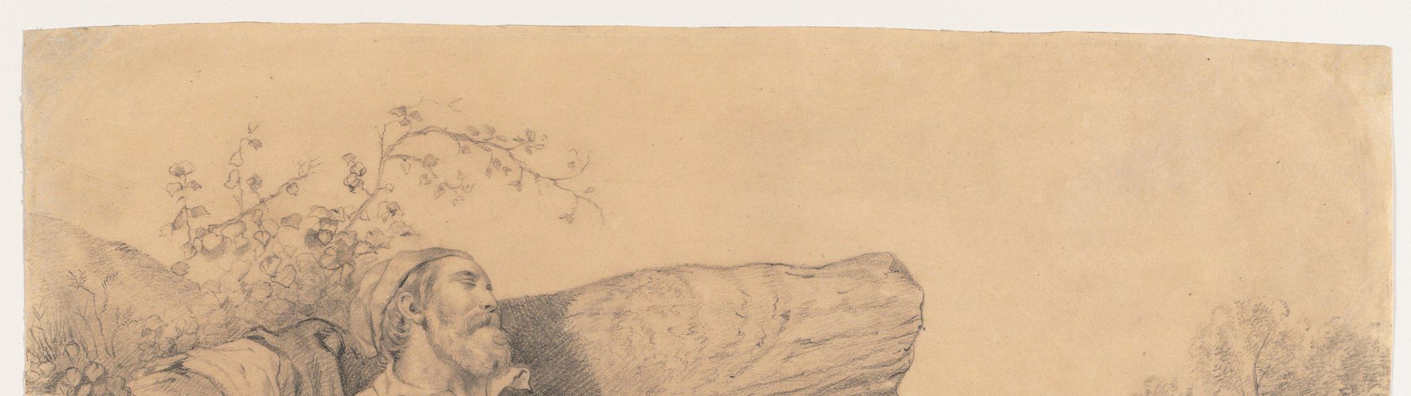 Sleeping Field Worker