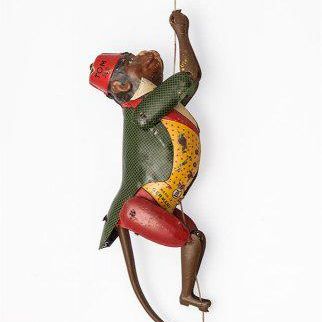 Tin Anthropomorphous Monkey