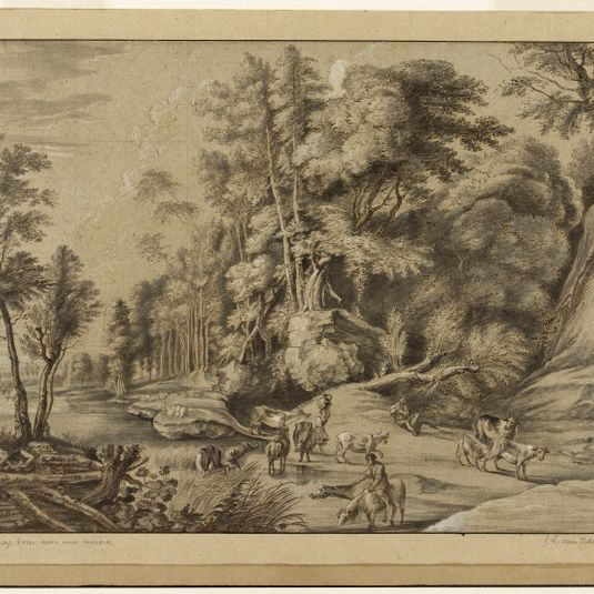 Paysage avec du bétail (Lugt 75)