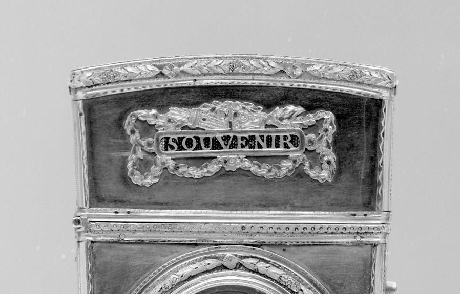 Souvenir with portrait of a man