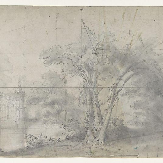 Design for a Stage Set at the Opéra, Paris