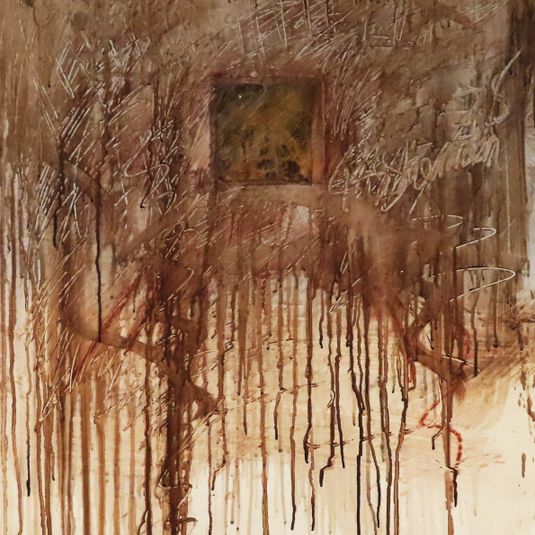 Untitled (Drip Style Abstract)
