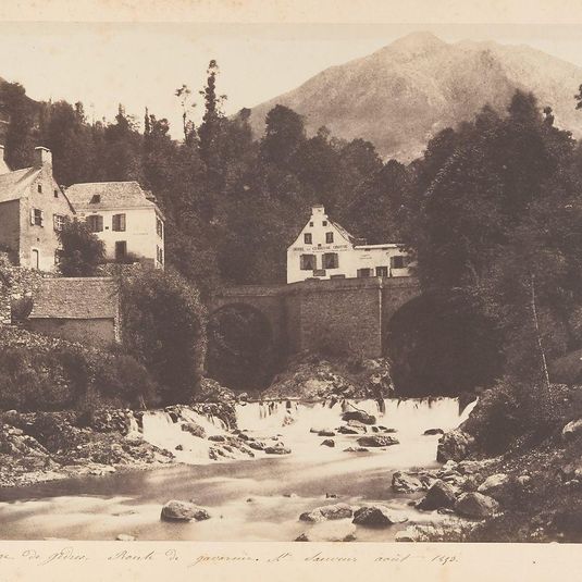 Village de Gèdres, Route de Gavarnie