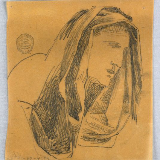 Sketch of Woman's Head