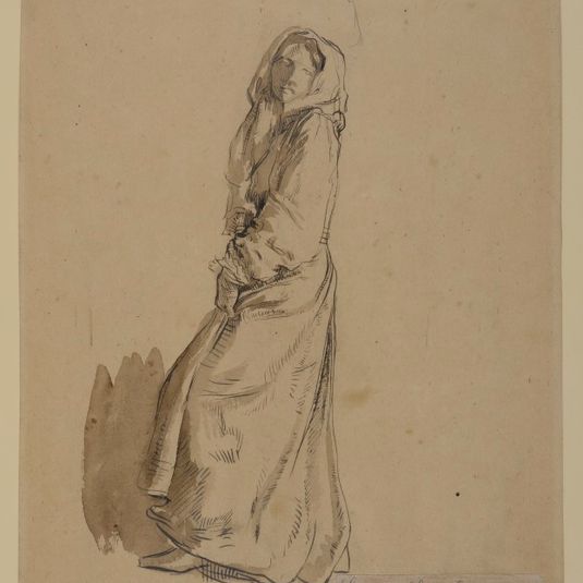 Study of Lady Orpen