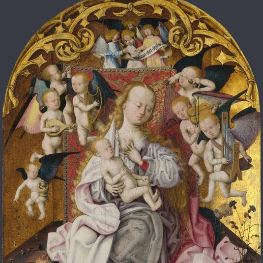 The Virgin and Child with Musical Angels