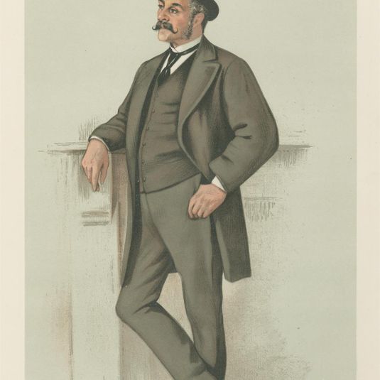 Vanity Fair: Military and Navy; 'A Crimean Hero', Major-General Edwyn Sherard Burnaby, March 10, 1883