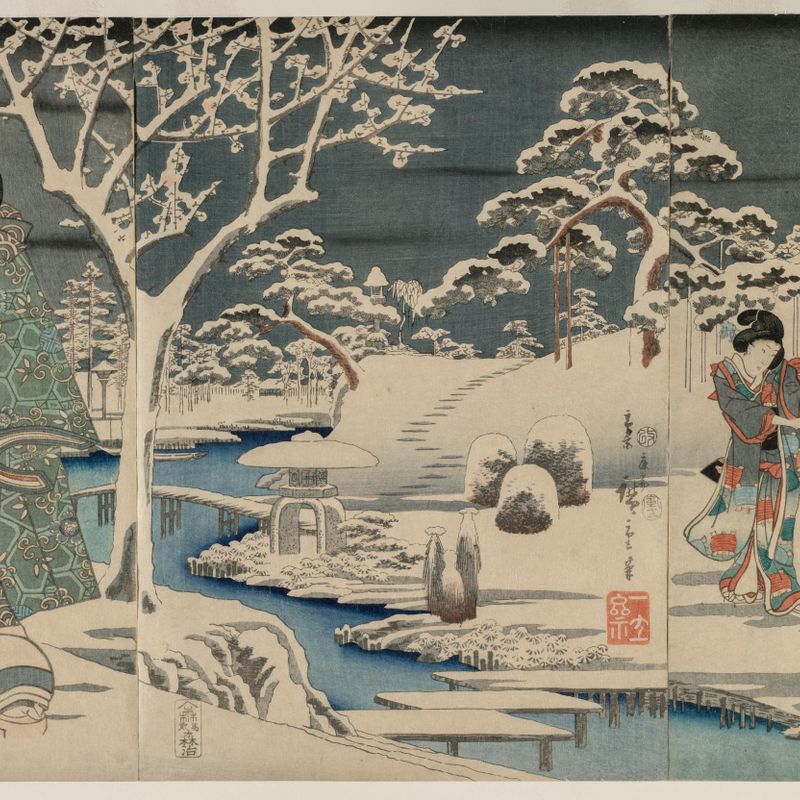 The Snowy Garden