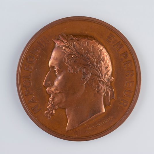 Récompense donnée à M. de Liesville lors de l'exposition universelle de Paris de 1867