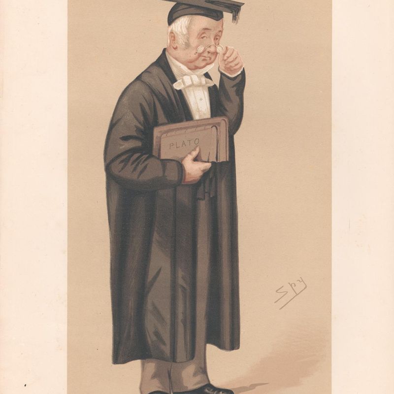 Vanity Fair - Clergy. 'Greek'. Rev. Benjamin Jowett. 26 February 1876
