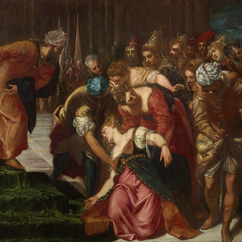 Esther before Ahasuerus