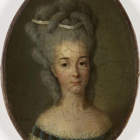 Portrait of Bathilde d'Orléans (1750-1822)