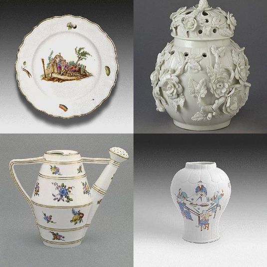 1730 C.E. - 1770 C.E. French, German, and English  Ceramics (P22)
