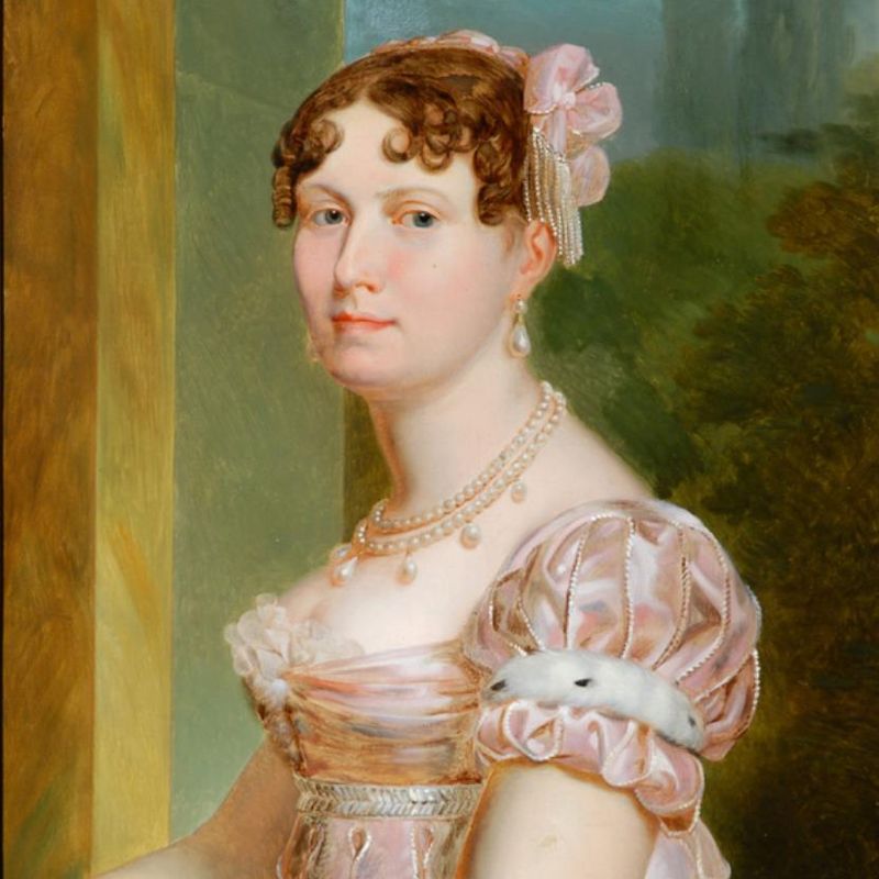 Portrait of Catherine of Wurtemberg, wife of Jerome Bonaparte King of Westphalia