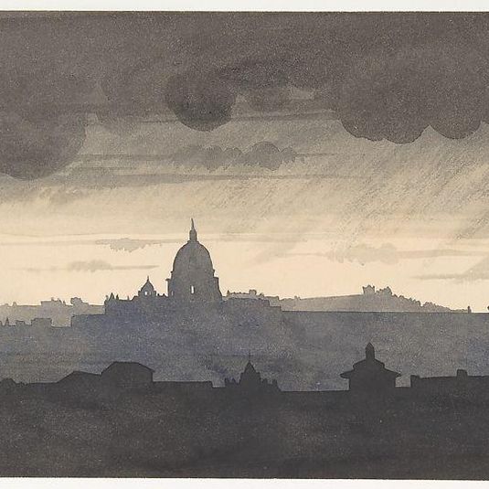 Saint Peter's Seen From the Pincio, Rome