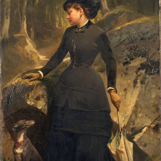Marie Giraud, fille du peintre Charles Giraud, nièce d'Eugène Giraud