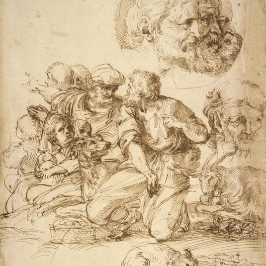 A Group of Shepherds, and Other Studies
