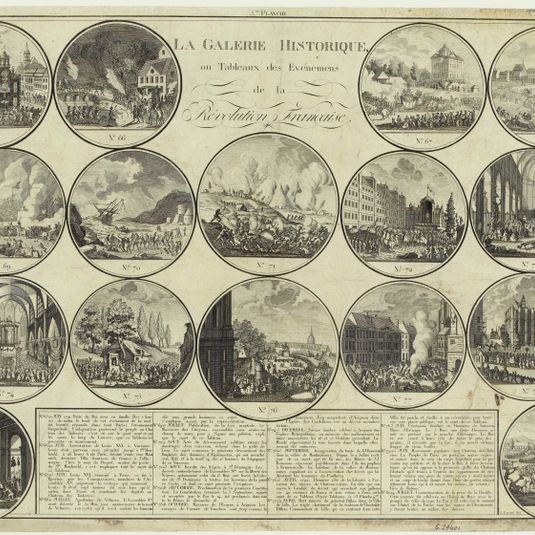 5ème planche médaillons n°65 à n°80