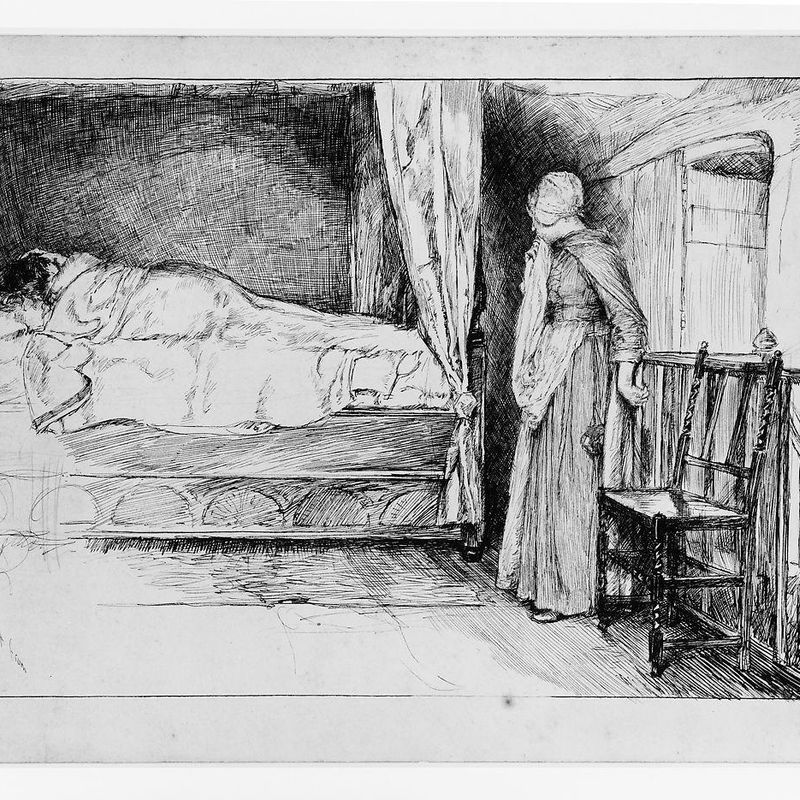 Entrance of the Serving Maid