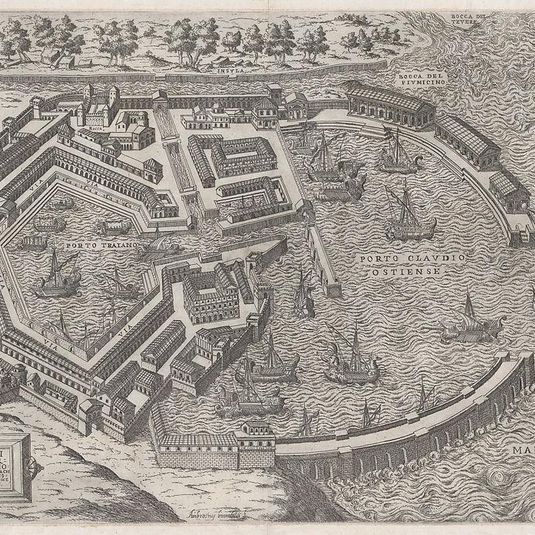 Speculum Romanae Magnificentiae: Port of Rome