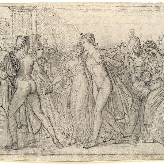 Composition Study for 'Castor and Pollux Freeing Helen'