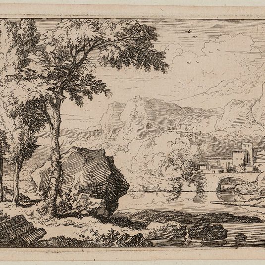 Le Paysage avec le bas-relief (Dutuit 133)