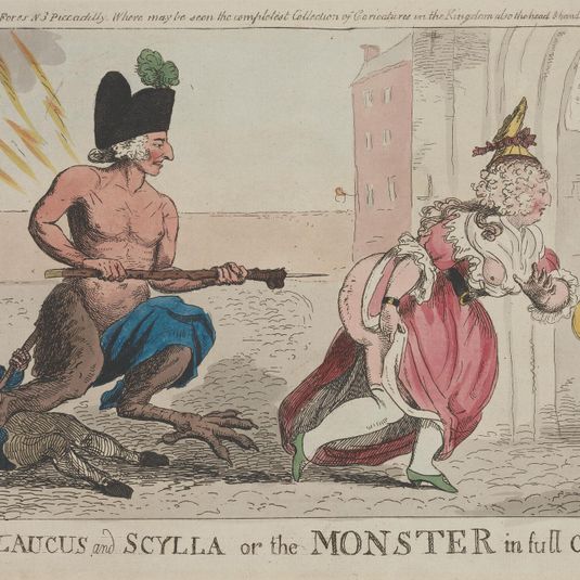 Glaucus and Scylla or the Monster in Full Cry