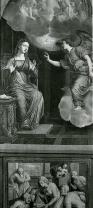 The Birth of the Virgin. The Annunciation. The Adoration of the Shepherds