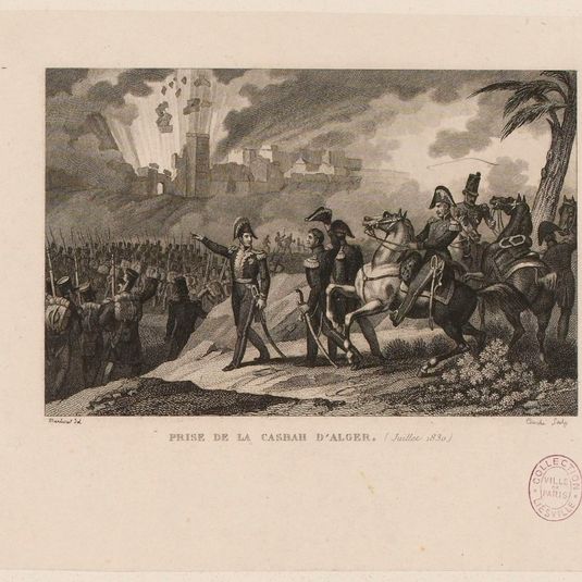 PRISE DE LA CASBAH D'ALGER. (Juillet 1830.)