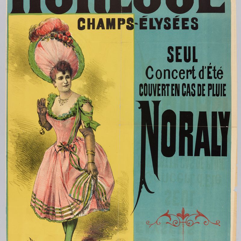 HORLOGE/ CHAMPS-ELYSEES/ SEUL/ Concert d'Eté/ COUVERT EN CAS DE PLUIE/ NORALY
