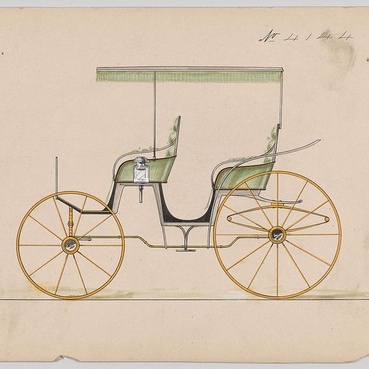 Design for 2 seat Park Phaeton, no. 4144