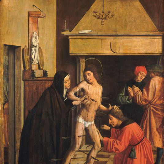 Saint Sebastian Cured by Irene