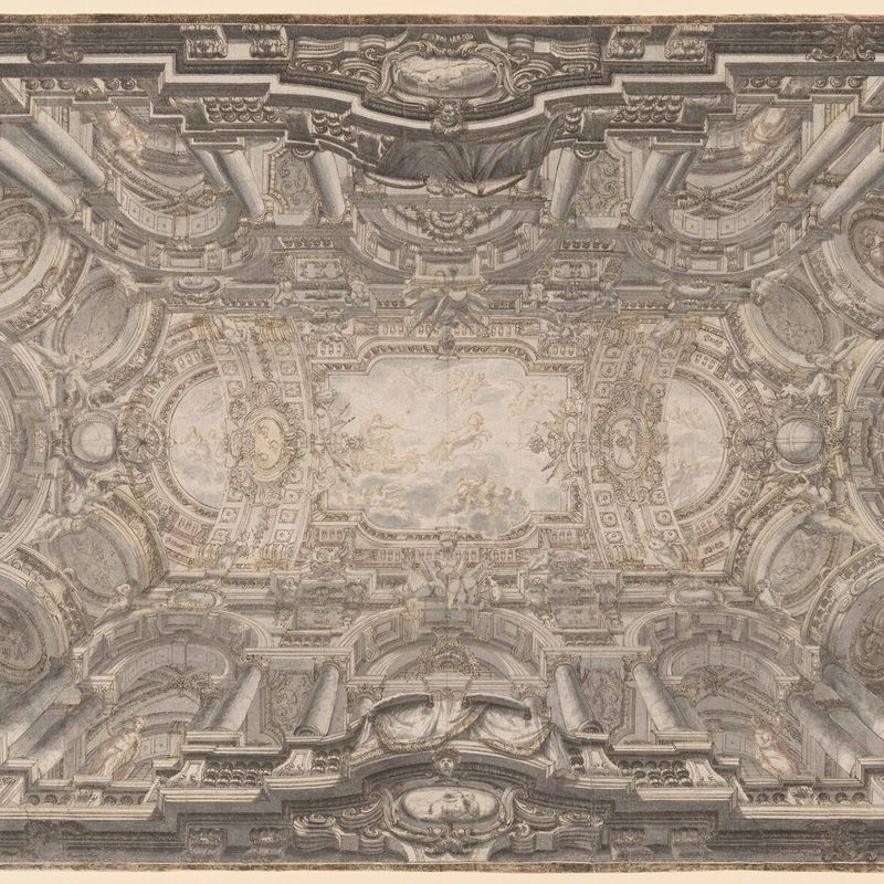 A Grand Illusionistic Ceiling