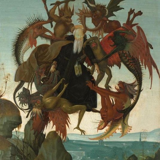 The Torment of Saint Anthony by Michelangelo