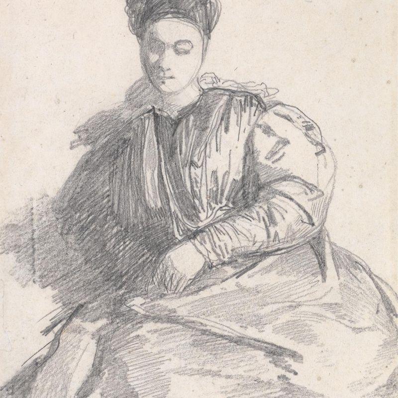 Study of a Seated Woman
