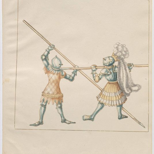 Freydal, The Book of Jousts and Tournament of Emperor Maximilian I: Combats on Foot (Jousts)(Volume III): Plate 131