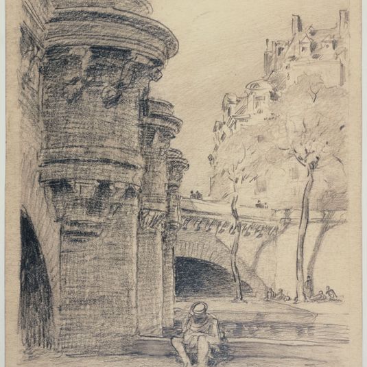 Trois piles du Pont-Neuf, 1927