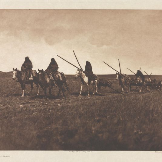 Portfolio VI, Plate 193: Travaux--Piegan