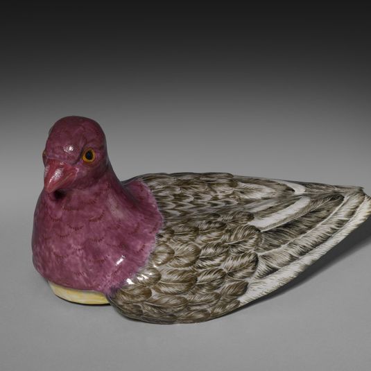 Cover for a Tureen in the Form of a Pigeon