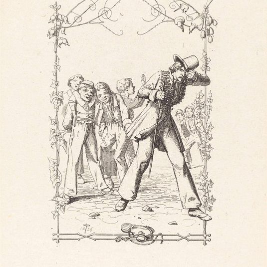 Peter Schlemihl Taunted for His Lack of Shadow