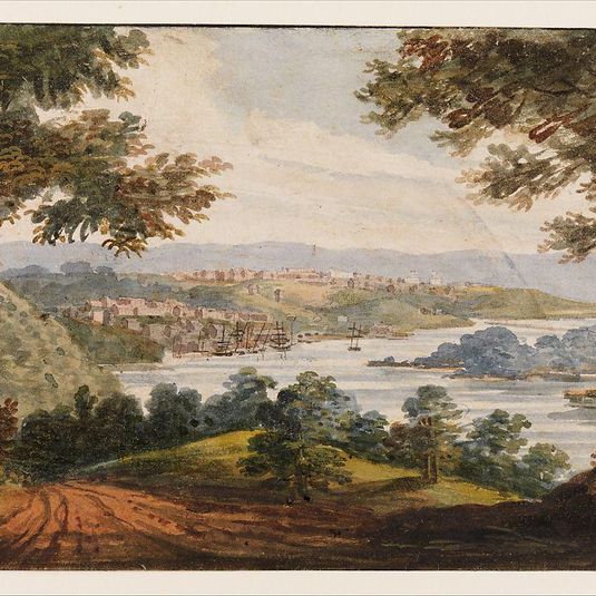 Washington and Georgetown from the Alexandria Road