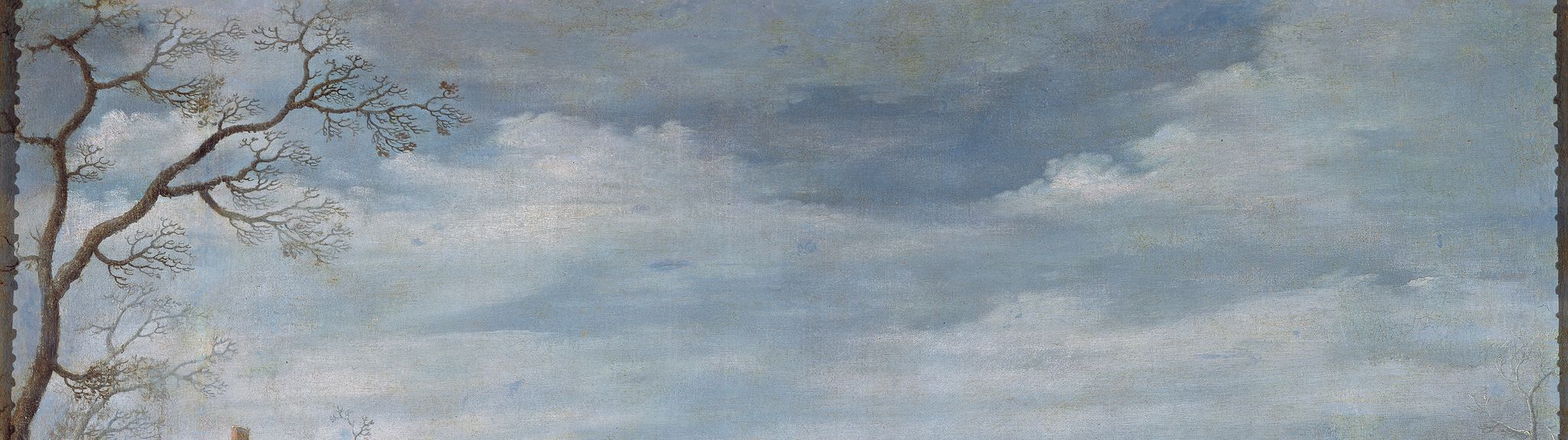 Winter Landscape with Skaters