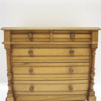 Doll's Wooden Commode