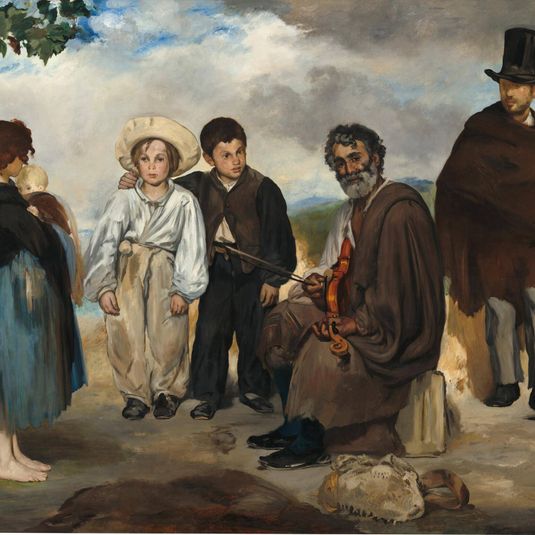 The Old Musician by Edouard Manetand Art through the ages at the National Gallery of Art