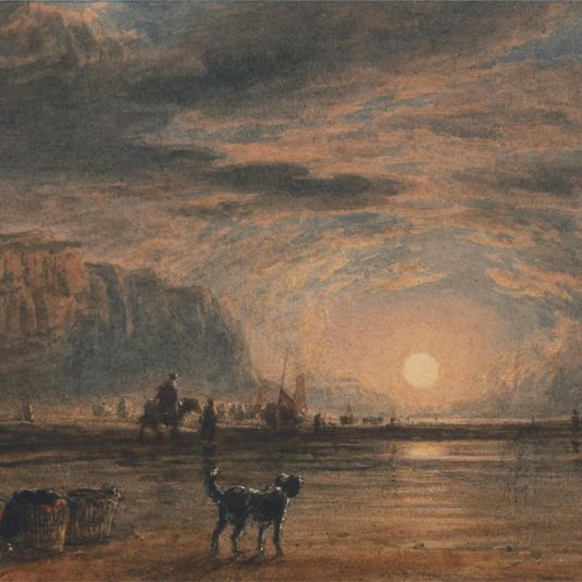 Beach Scene - Sunrise